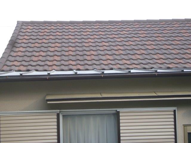 吹田市K邸　陶器瓦から金属瓦へ葺き替え
