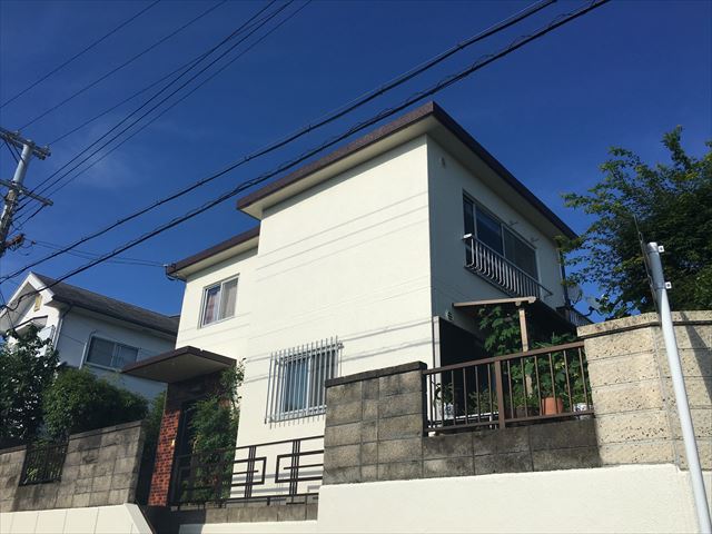 豊能町　Ａ様　外壁塗装・防水工事